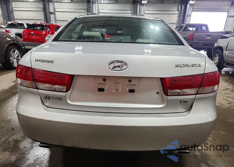 2007 Hyundai Sonata Se z USA, uszkodzony, nr VIN 5NPEU46F67H225873